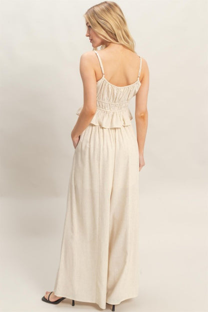 Sylvia Tiered Tank & Palazzo Set