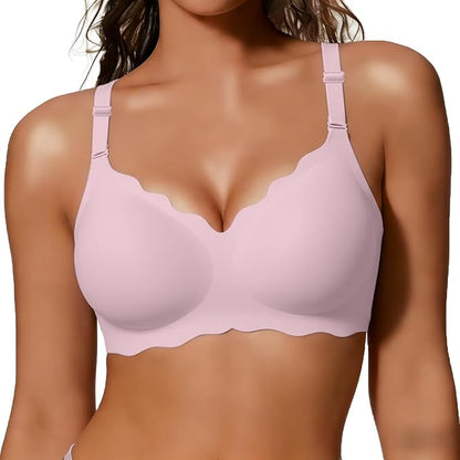 Sammy Jelly Push Up Bra Seamless Soft No Underwire Everyday Tshirt Bra